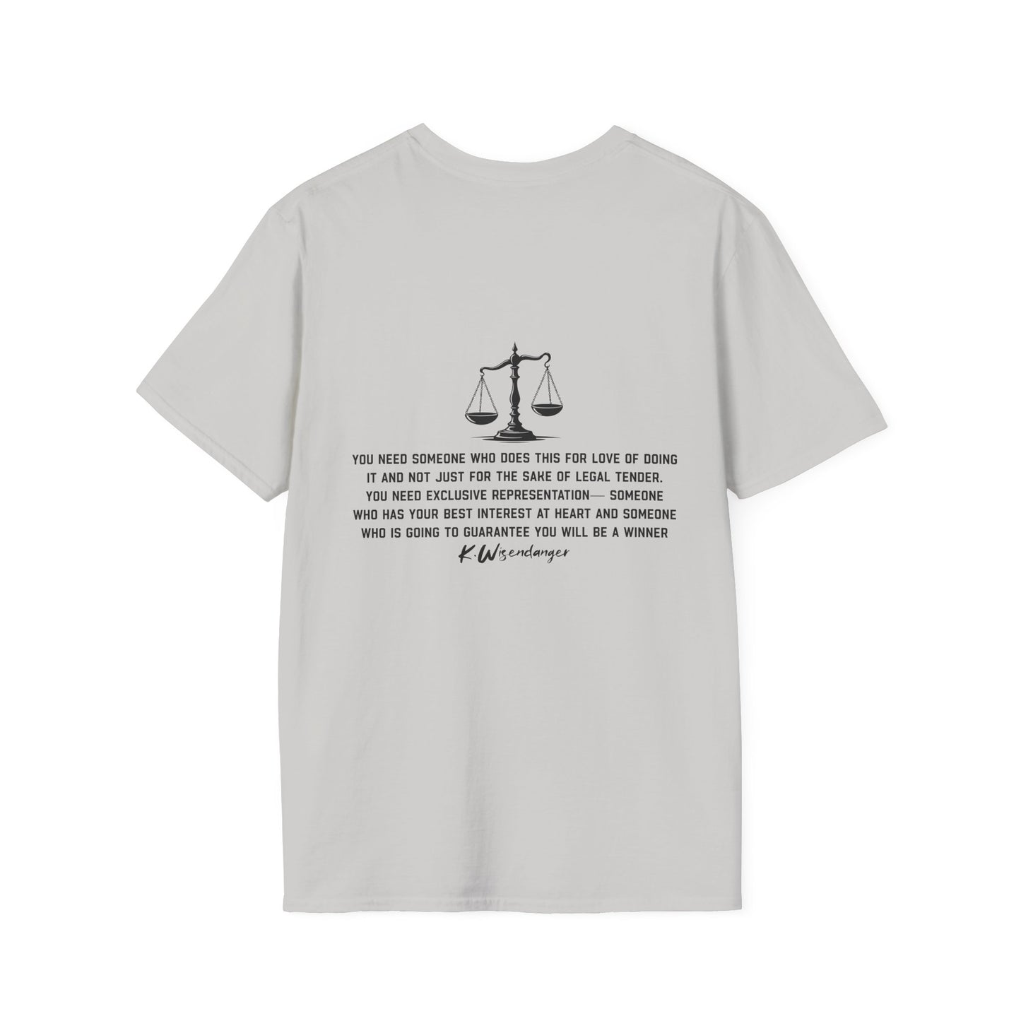 L.A.W.Y.E.R. Unisex Softstyle T-Shirt