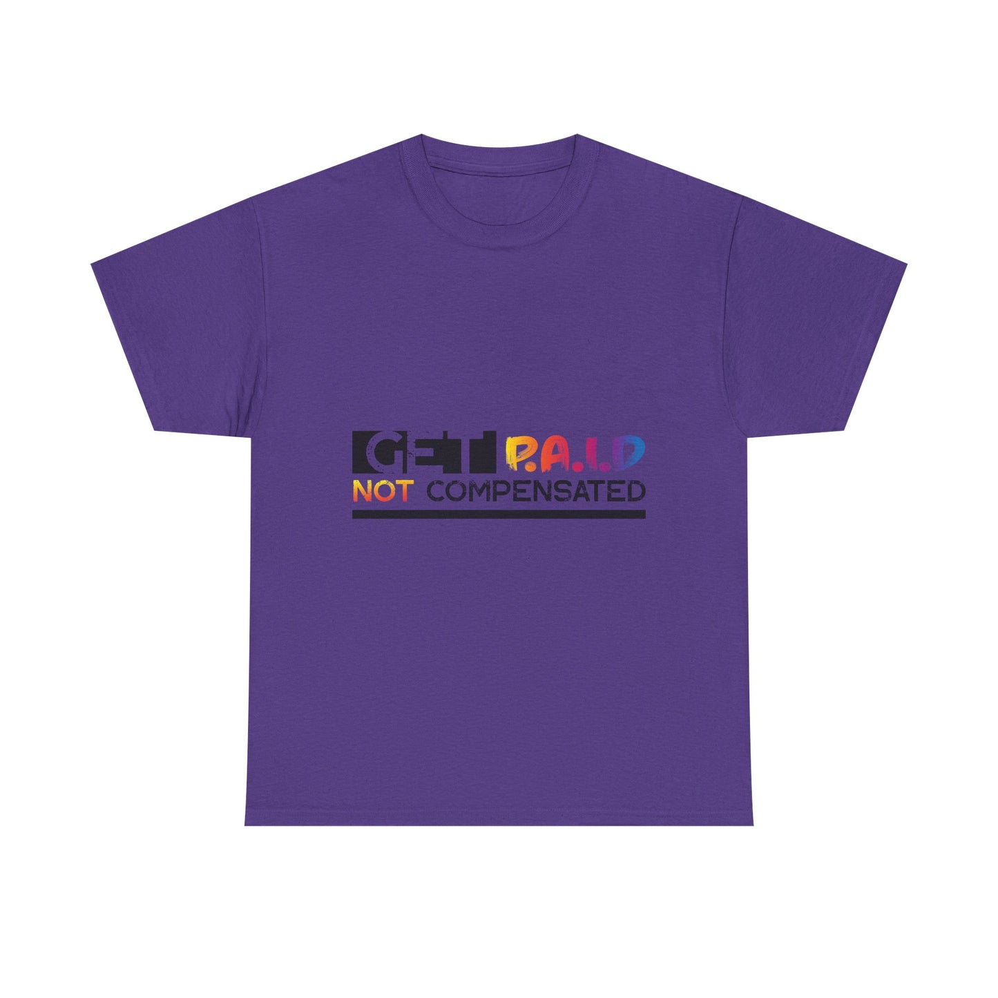 Get Paid Unisex Heavy Cotton Tee - Financial Freedom & Investment Motivation