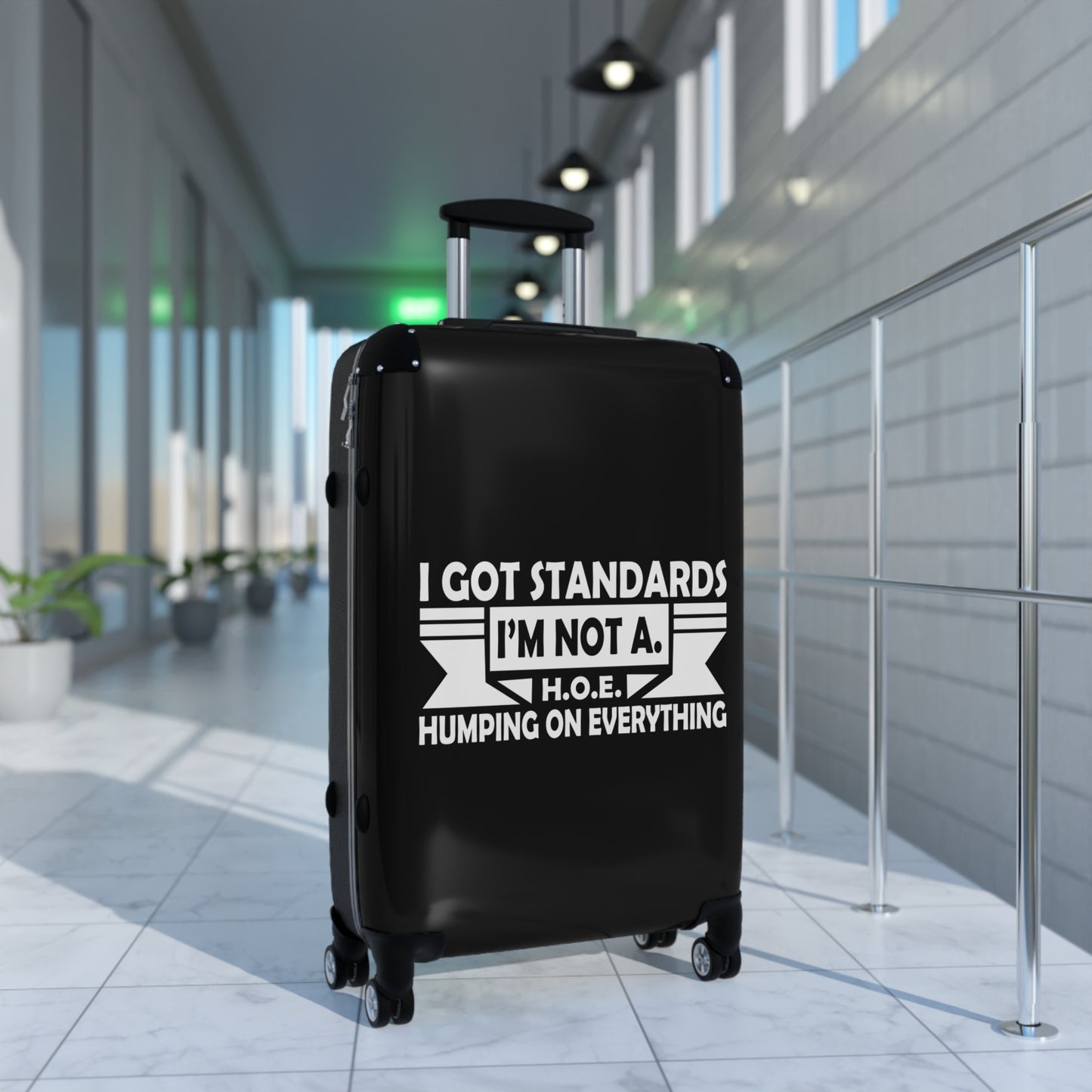 I'm Not A H.O.E. Quirky Luggage, Unique Travel Gifts, Vacation Essentials, Stylish Carry-On