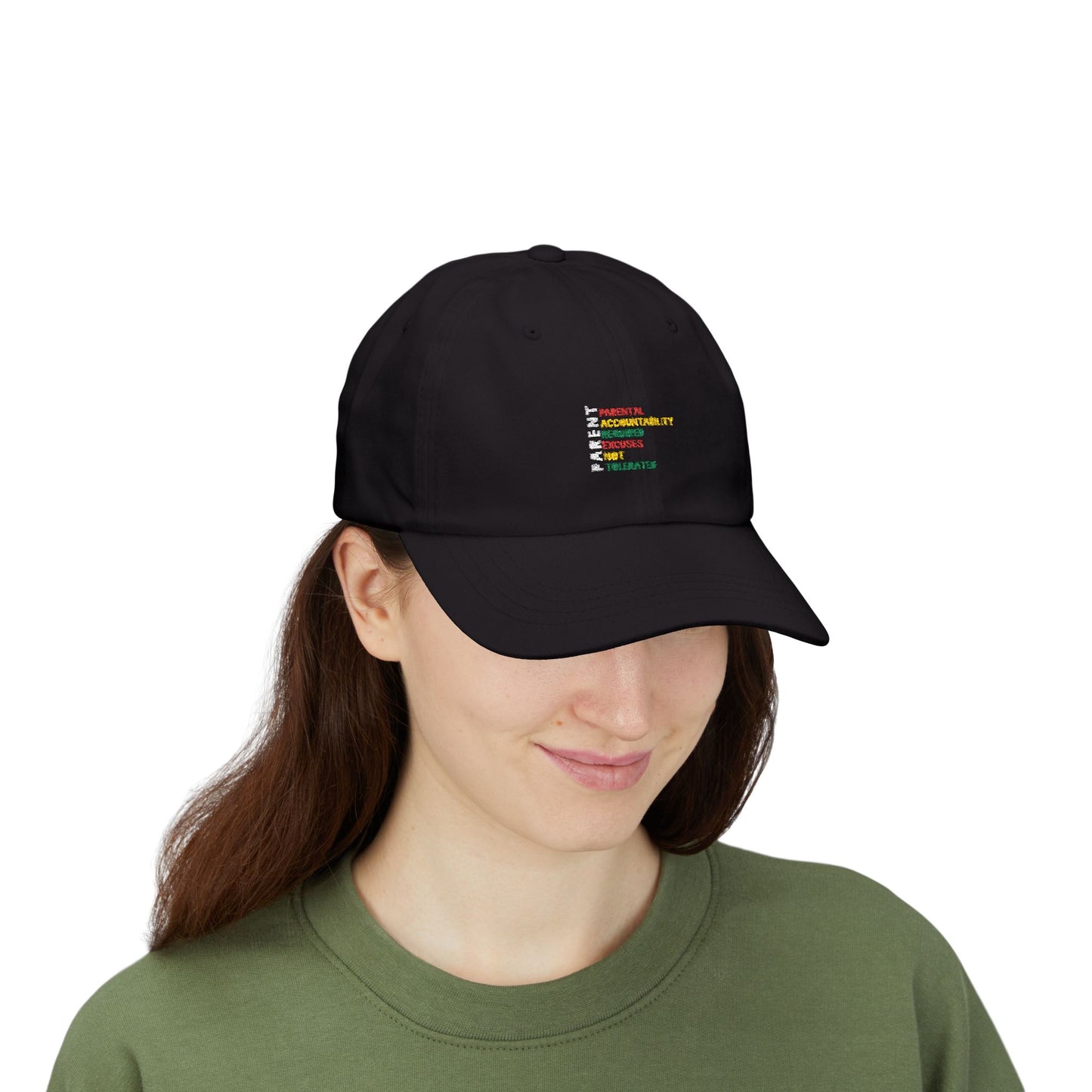 P.A.R.E.N.T. Classic Cap, Adjustable Hat, Thoughtful Gift for Parents, Casual Wear, Father's Day Gift, Mother's Day Gift, Inspirational Headwear