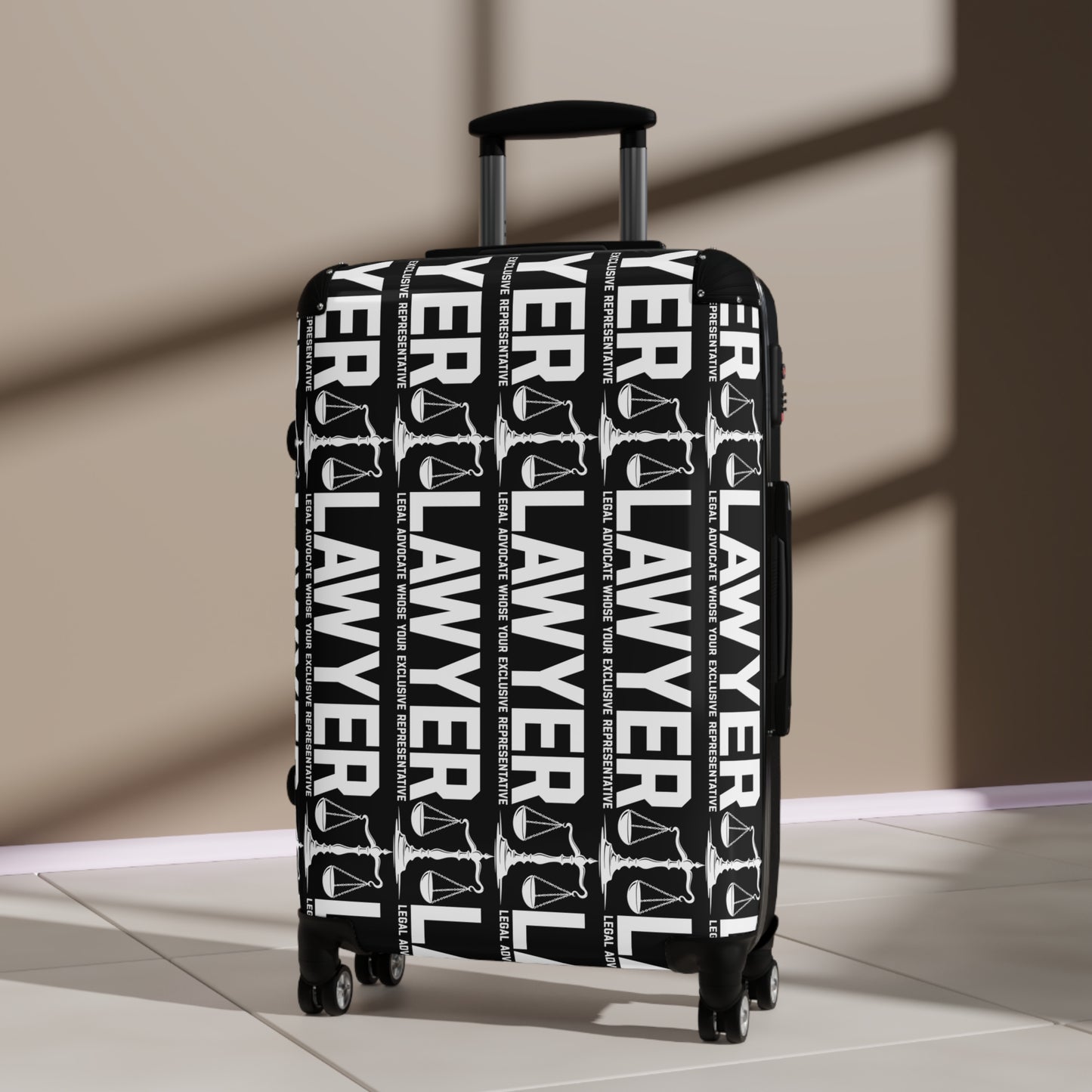 Stylish Lawyer Suitcase - Durable Travel Luggage for Attorneys, Attorney Gear, Professional Travel, Legal Gifts, Travel Essentials