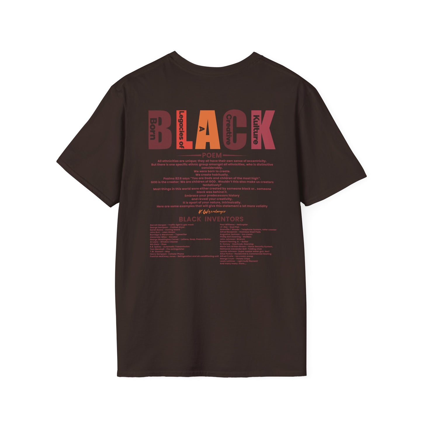N.I.G.G.A. Diversity Matters Unisex Softstyle T-Shirt - Celebrate Unique Perspectives