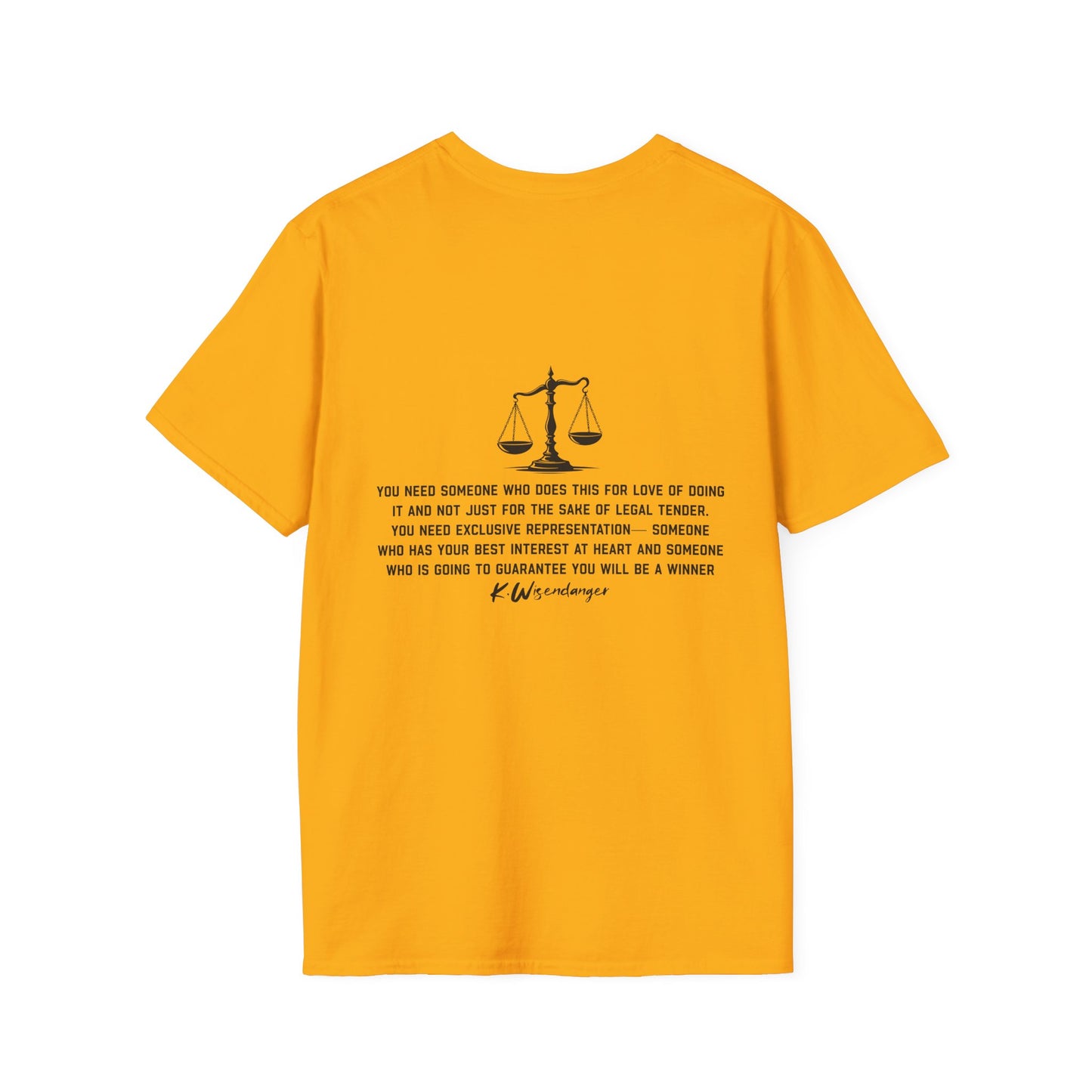 L.A.W.Y.E.R. Unisex Softstyle T-Shirt