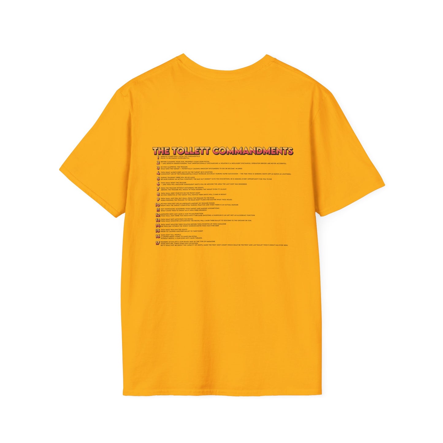 Funny Unisex T-Shirt - "I Can't Shoot, But I Can Place" for Gun Collectors & Gun Enthusiasts