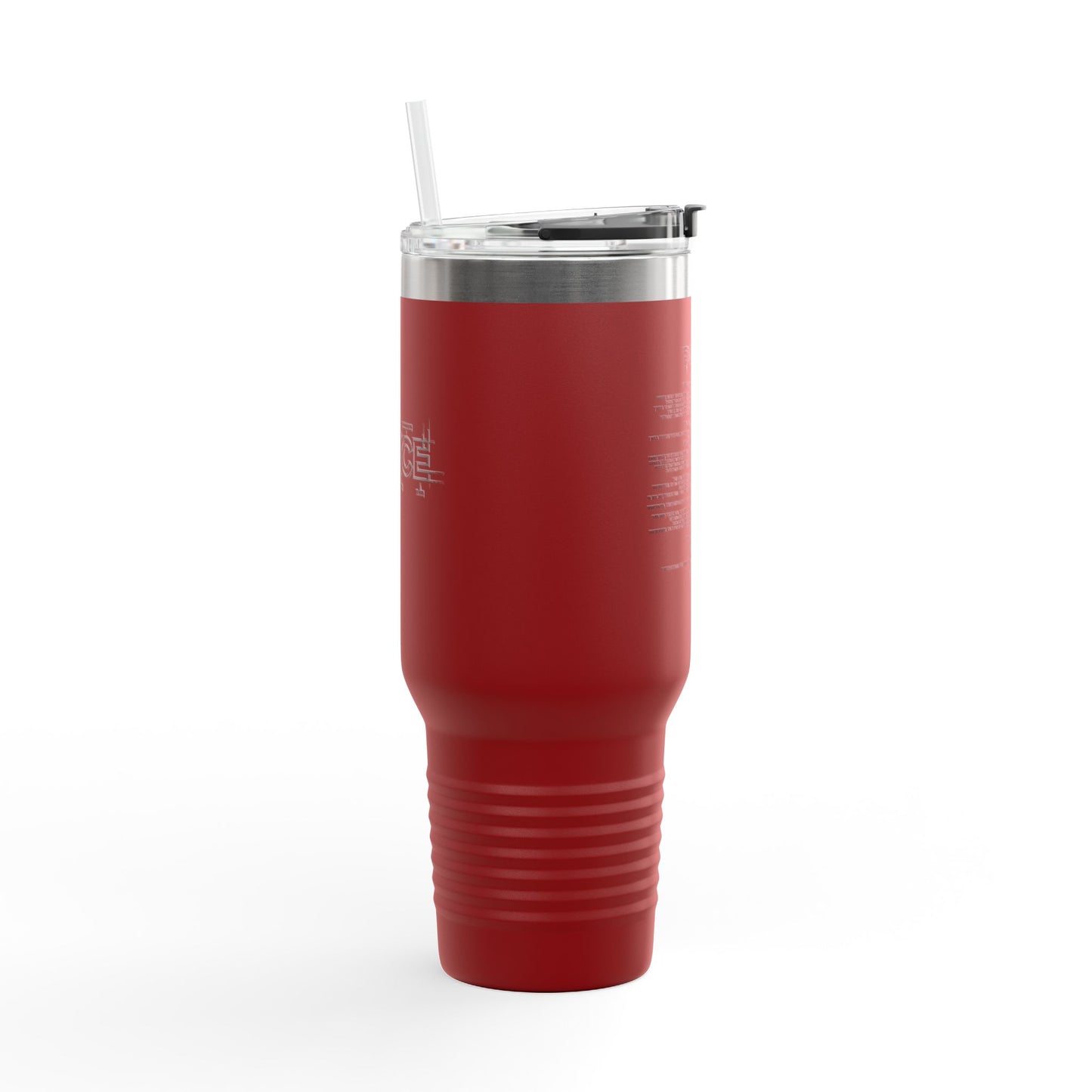 P.O.L.I.C.E. (Professional Officer of Law Improving Communities on Earth) Insulated Travel Mug, 40oz -for Law Enforcement