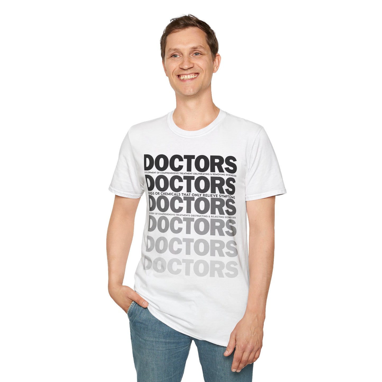 D.O.C.T.O.R.S. Unisex Softstyle T-Shirt - Medical Sly Tee for Healthcare Professionals
