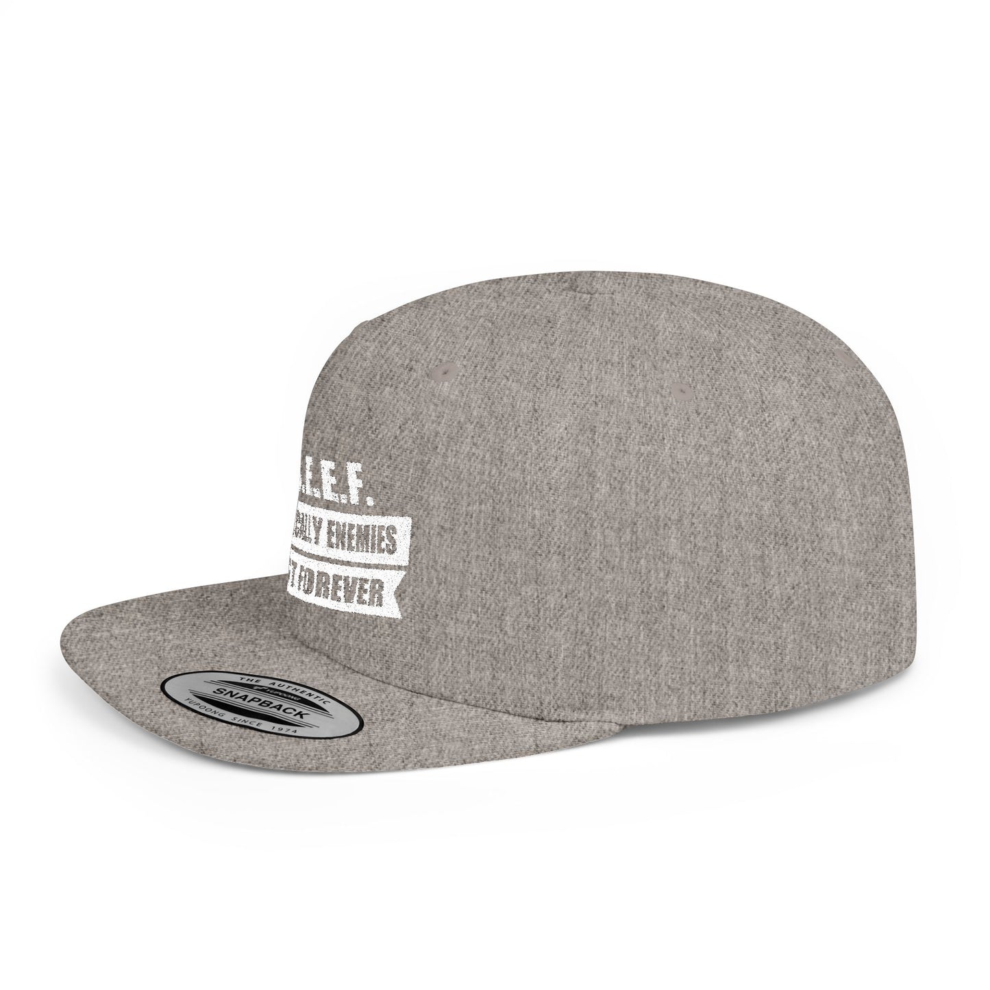 B.E.E.F. Flat Bill Snapback Hat, Casual Cap for Trendsetters, Adjustable Snapback, Perfect Gift for Birthdays, Streetwear Style, [...]