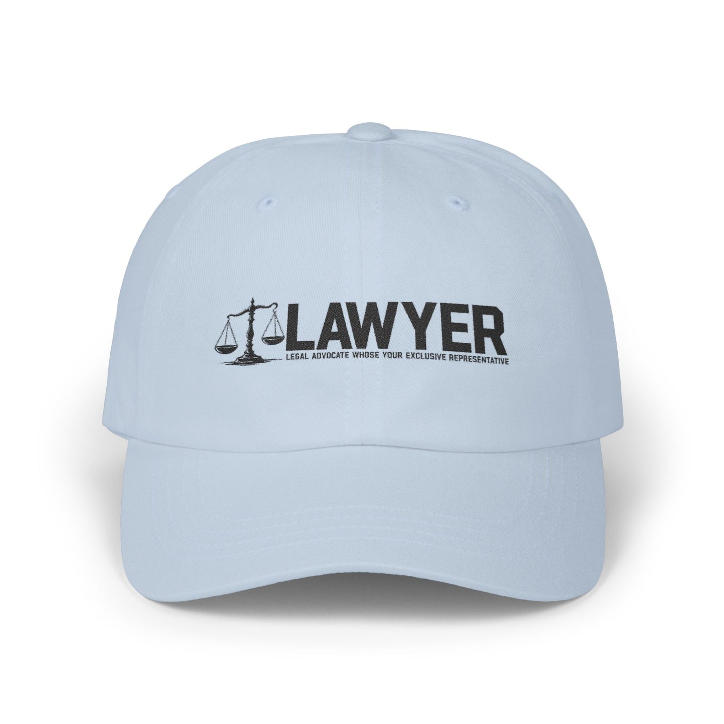 L.A.W.Y.E.R. Classic Dad Cap | Adjustable Hat for Legal Professionals | Gift for Lawyers, Law Students, Graduation, Father’s Day