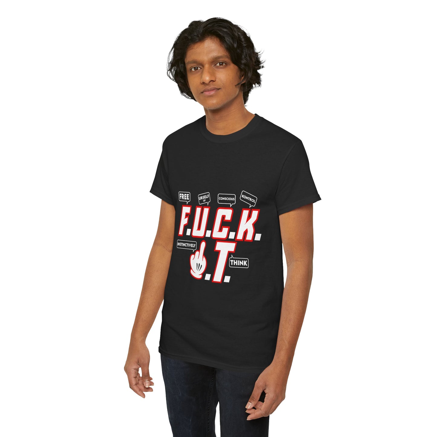 Bold Statement Unisex Tee - F.U.C.K. I.T. Graphic Shirt