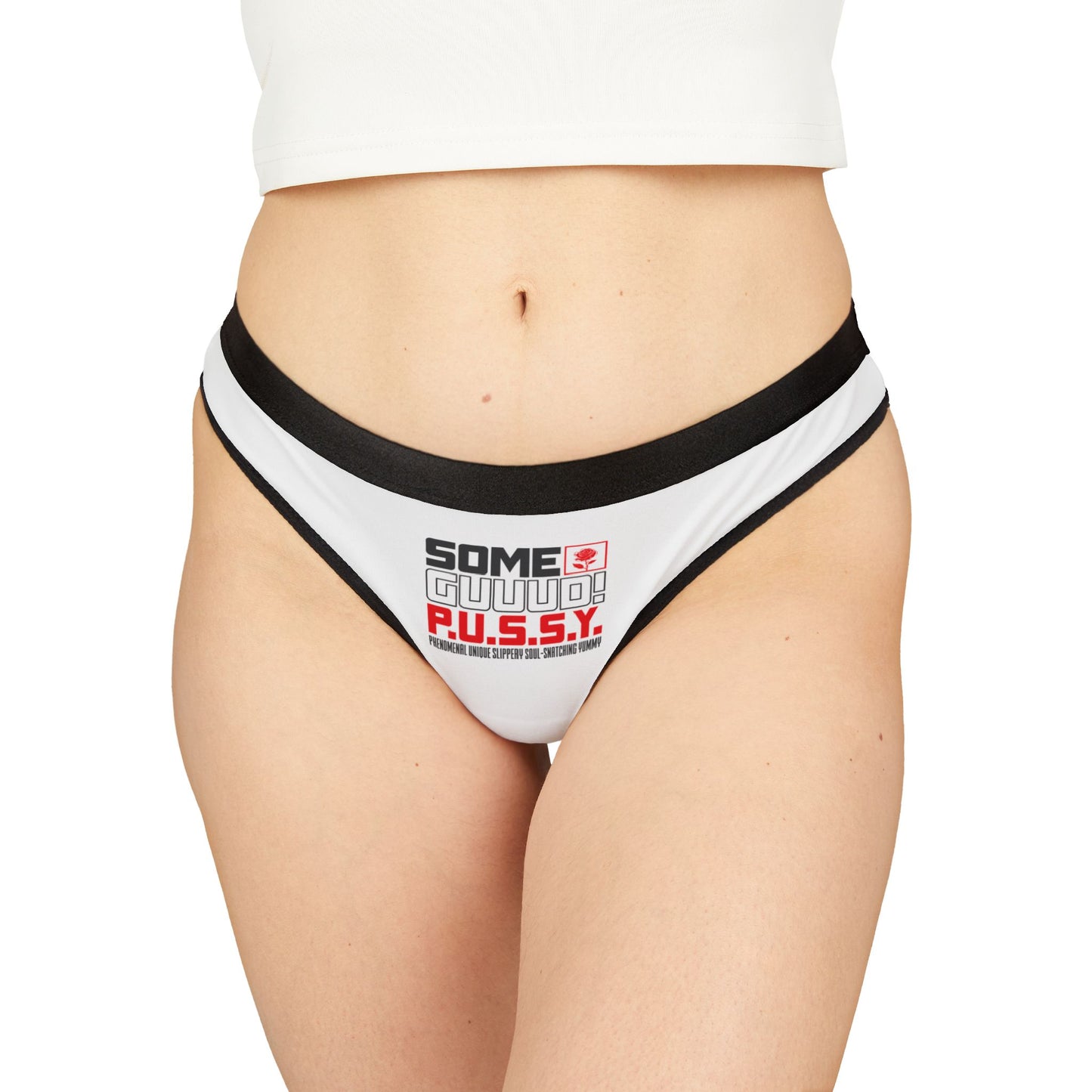 GUUD P.U.S.S.Y. Sassy Women's Thongs, Funny Underwear, Cheeky Gifts, Playful Lingerie, Party Essentials, Everyday Comfort, Unique Bridal Shower Favors