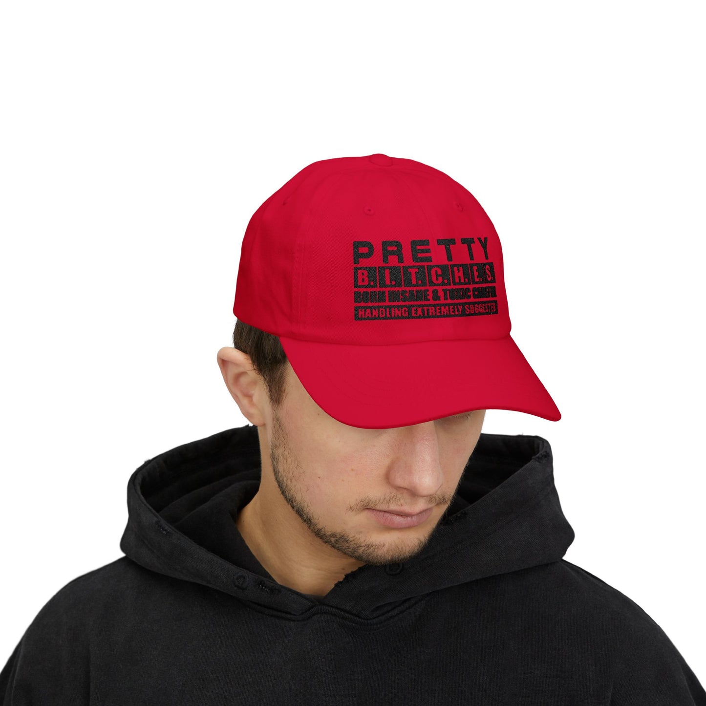 PrettyB.I.T.C.H.E.S.  Adjustable Hat, Cool Casual Accessory, Gift for Friends, Trendy Baseball Cap