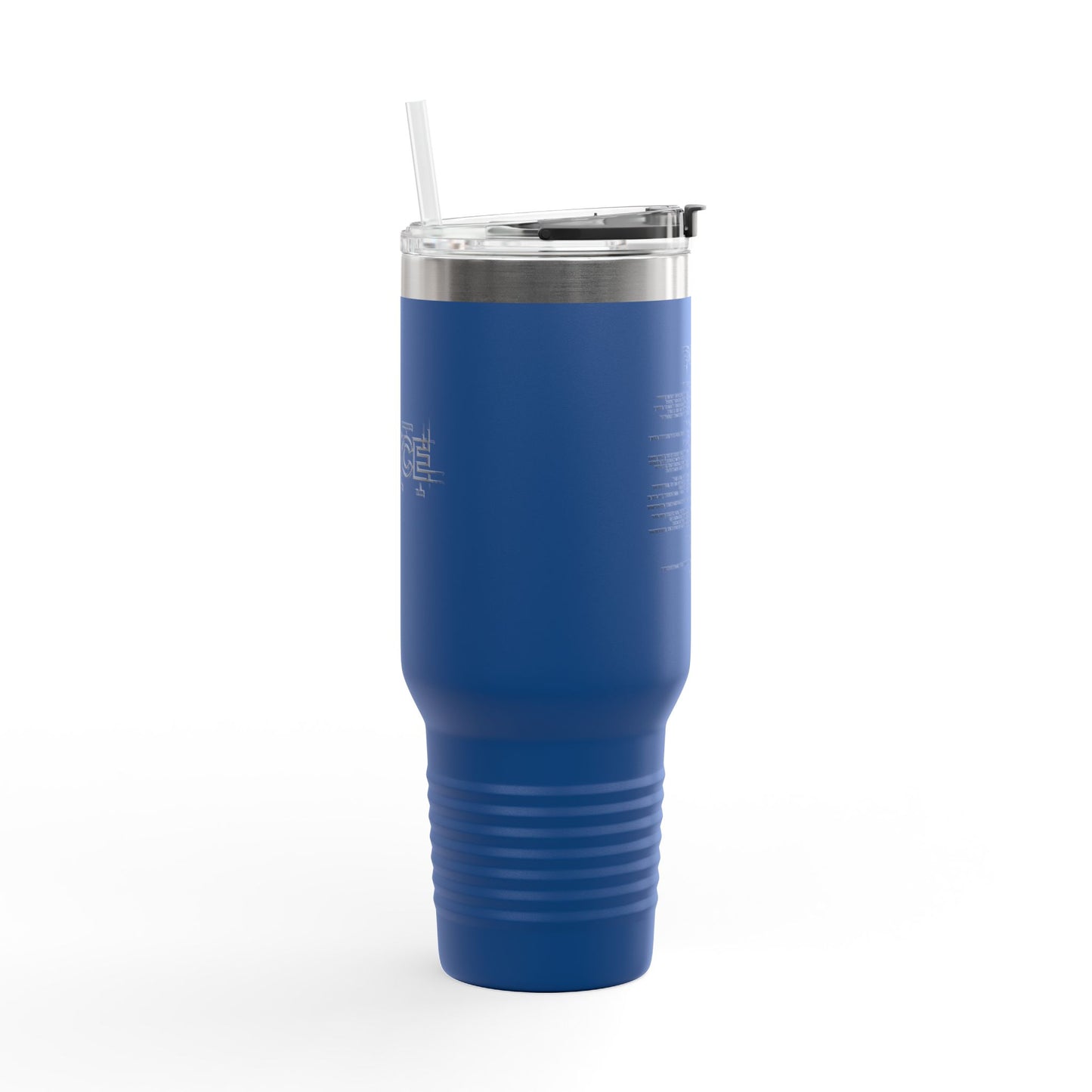 P.O.L.I.C.E. (Professional Officer of Law Improving Communities on Earth) Insulated Travel Mug, 40oz -for Law Enforcement