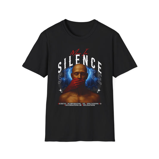 Move In S.I.L.E.N.C.E. (Secretly Incorporating Life Expectations No Conversations & Explanations) Tee, Artistic tee