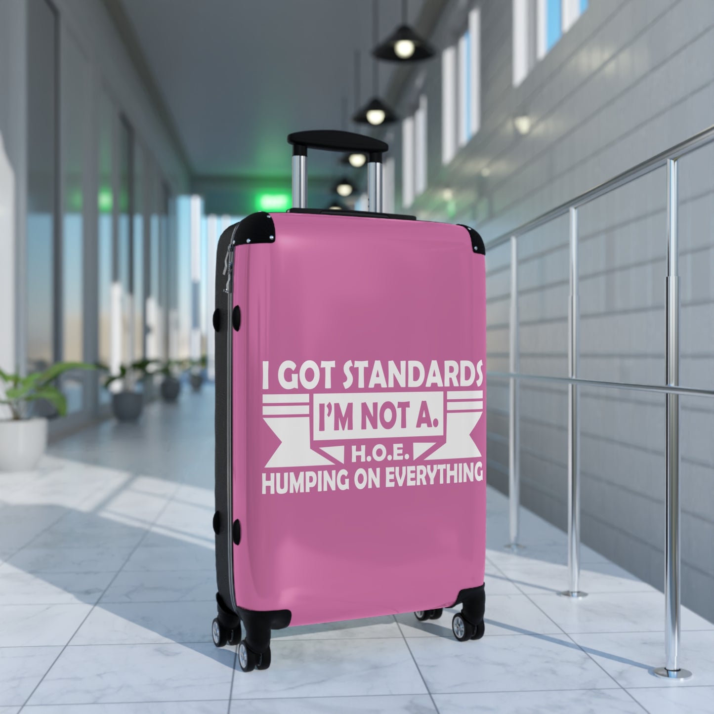 I'M Not A H.O.E. Trendy Suitcase, Gifts for Her