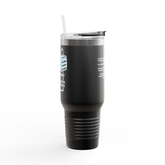 T.E.A.C.H.E.R. Insulated Travel Mug with Motivational Quote, 40oz Coffee Cup for Educators, Hiking, Gift for Travelers, Unique Drinkware, Adventure Mug