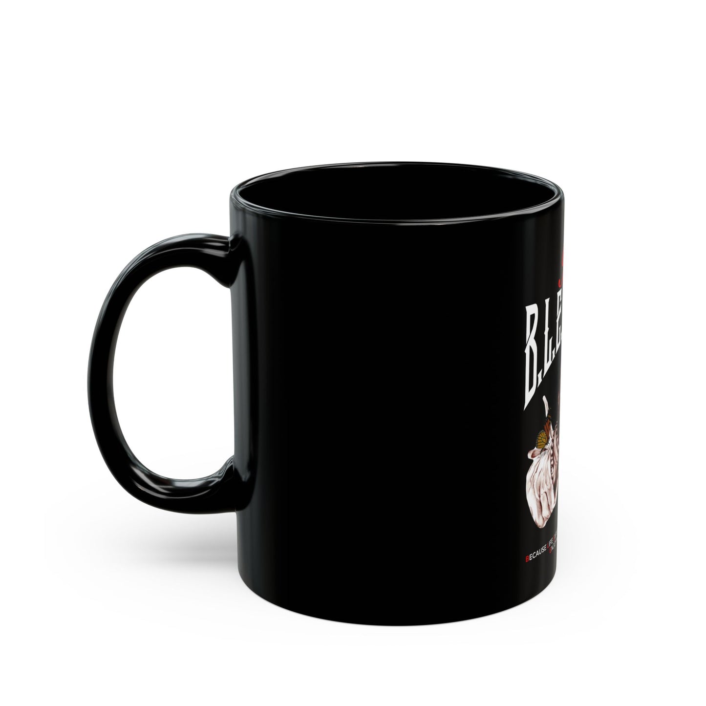 B.L.E.S.S.E.D. (Because Life Experiences Should Solidify Enjoyment & Delight) Black Mug - Perfect Gift for Spiritual Friends, Faithful Coffee Lovers, 11oz/15oz Tea Cups, Inspirational Home Decor, Birthday [...]