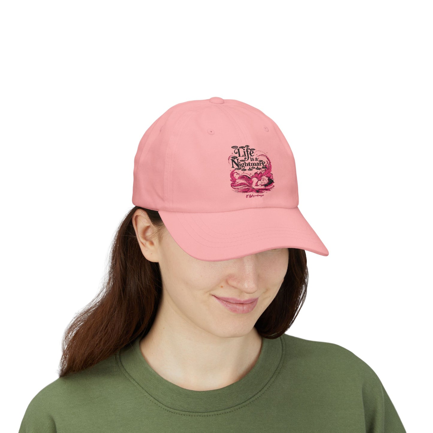 Life is a N.I.G.H.T.M.A.R.E. Classic Cap, Unisex Hat