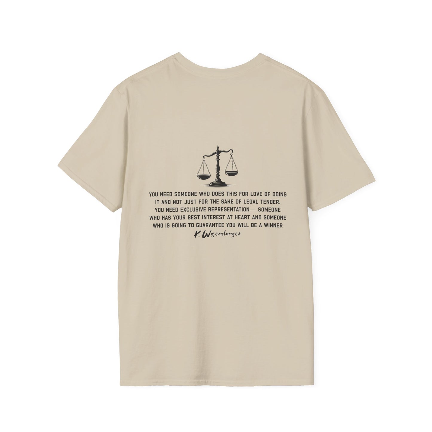 L.A.W.Y.E.R. Unisex Softstyle T-Shirt