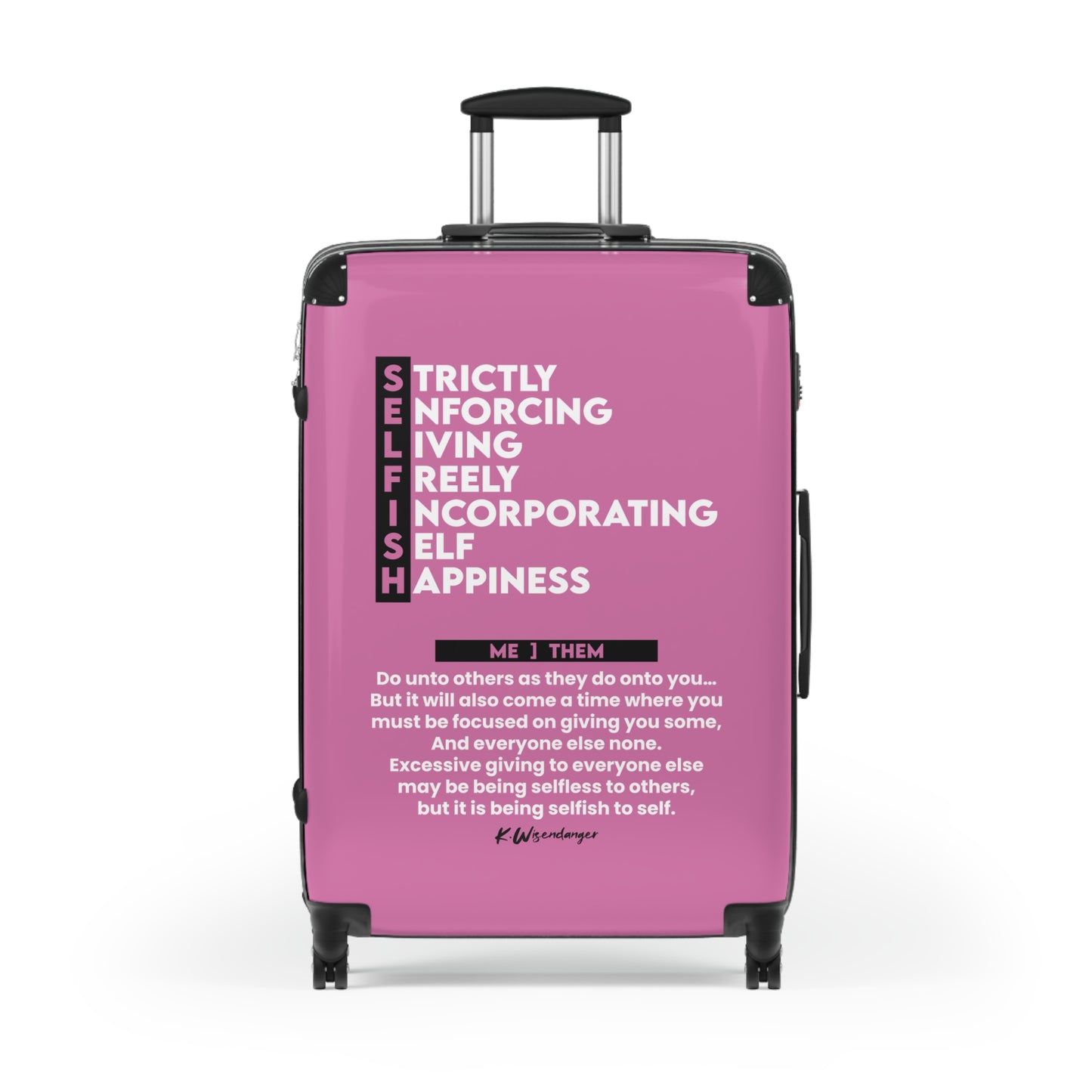 S.E.L.F.I.S.H. Stylish Luggage for Her