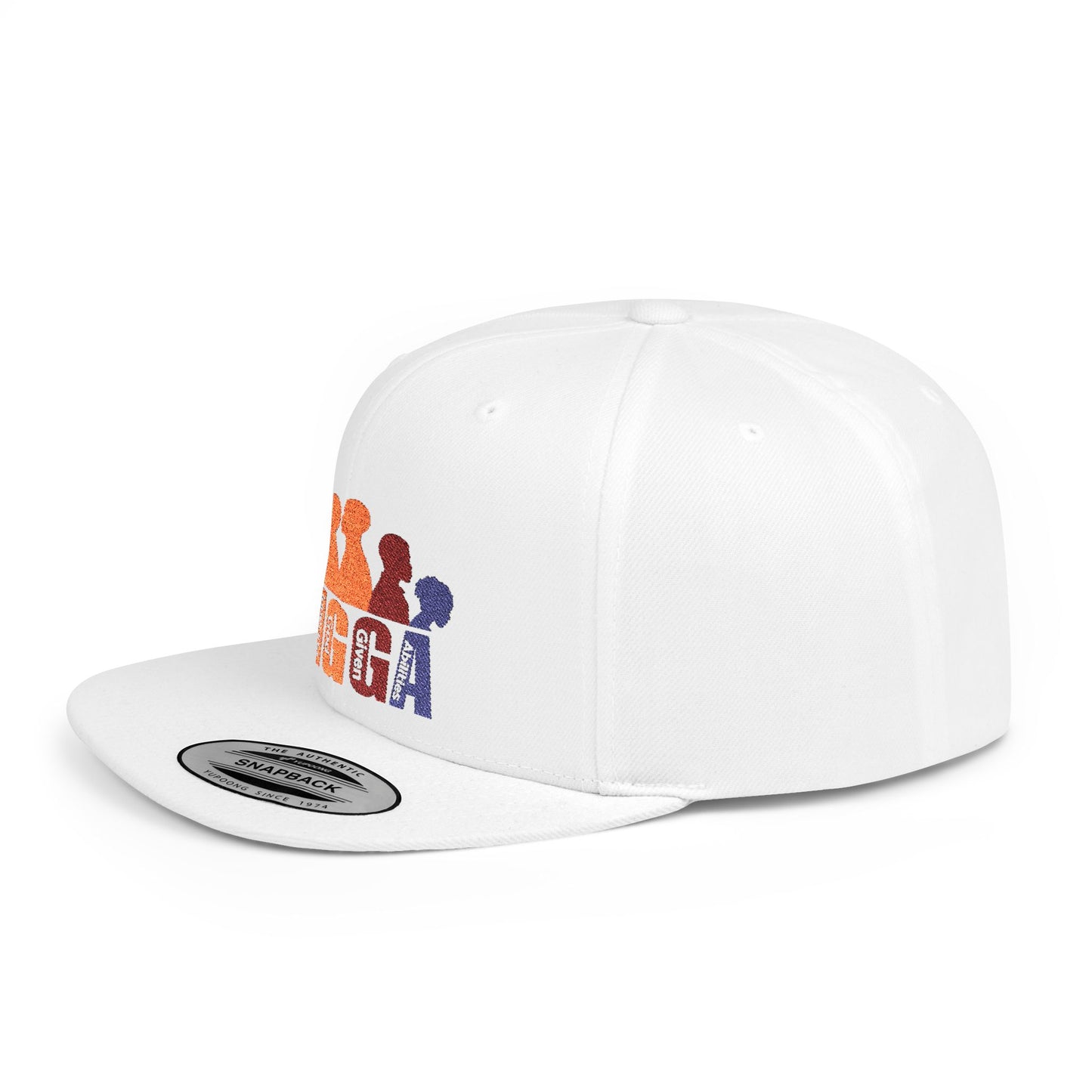 N.I.G.G.A. Stylish Flat Bill Snapback Hat, Streetwear Cap, Hip Hop Accessory