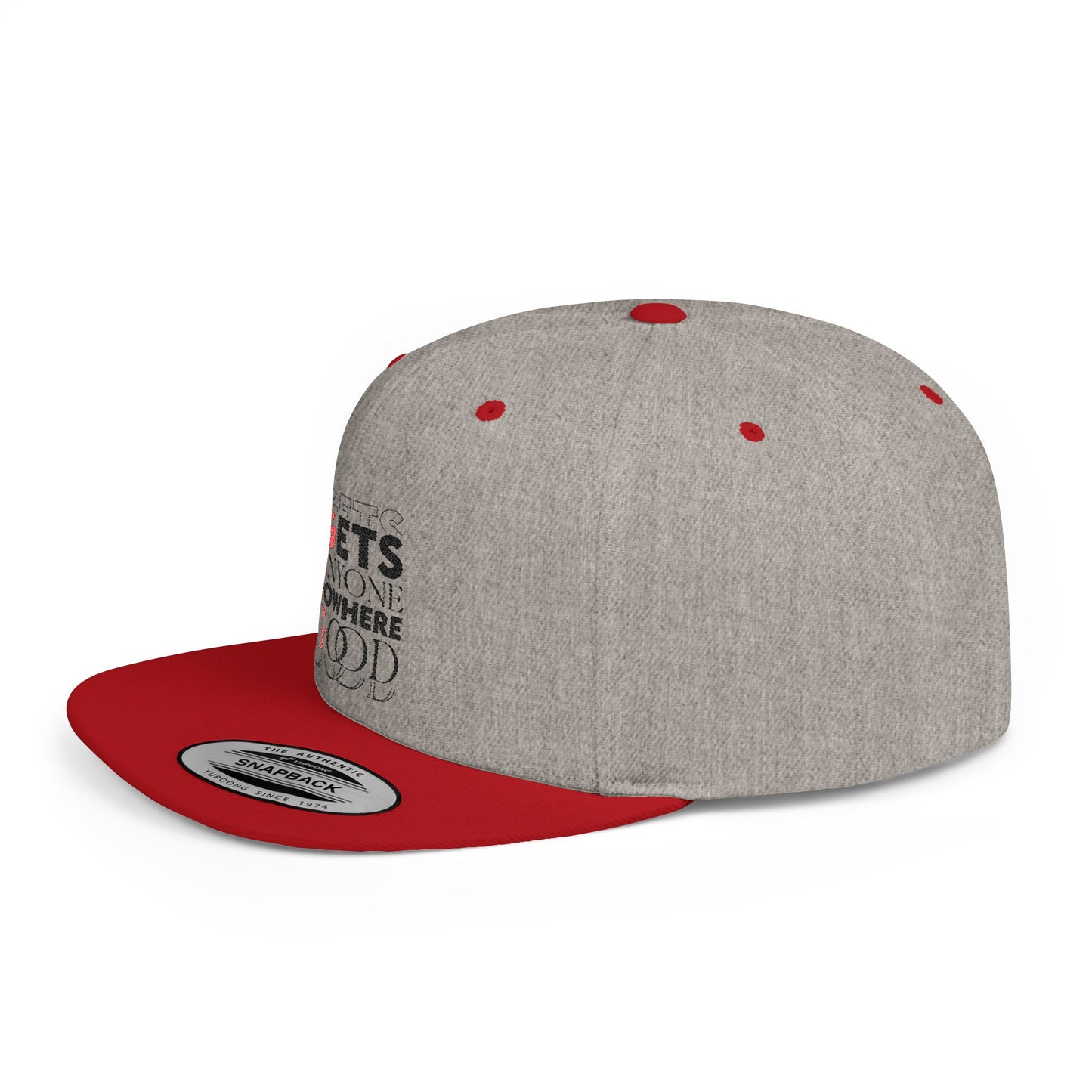 G.A.N.G. Flat Bill Snapback Hat - Stylish and Bold Statement Cap, Street Style