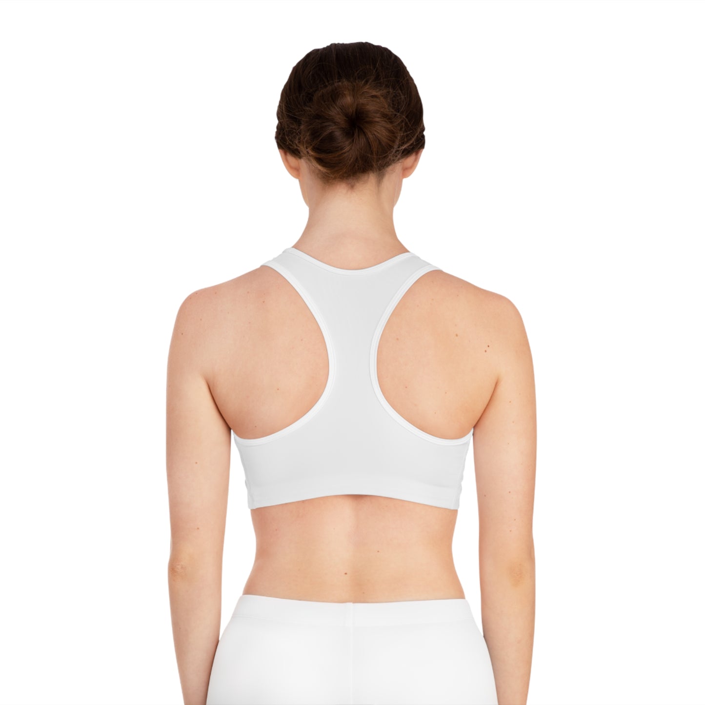 Body T.E.A. Trendy Sports Bra for Active Women, Fitness Gear, Workout Apparel, Yoga Top, Motivational Activewear
