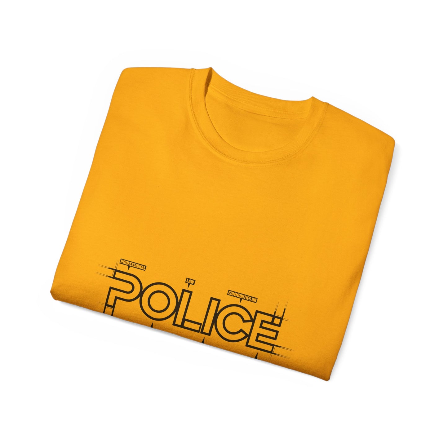 Unisex Police Statement Tee - Ultra Cotton T-Shirt for Everyday Style