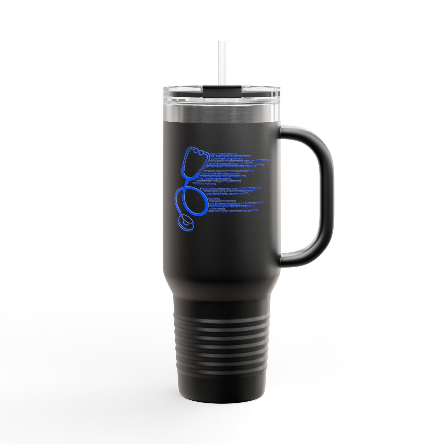 Nurse Insulated Travel Mug, 40oz - Perfect for Healthcare Workers, Gifts for Nurses, Coffee Mug, Doctor Appreciation