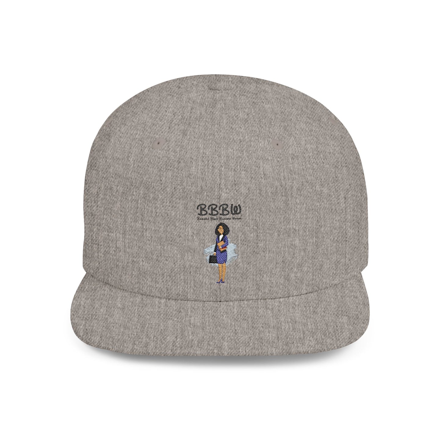 B.B.B.W. Stylish Flat Bill Snapback Hat for Trendy Fashion Lovers, Cool Gift, Casual Wear, Street Style, Summer Accessory