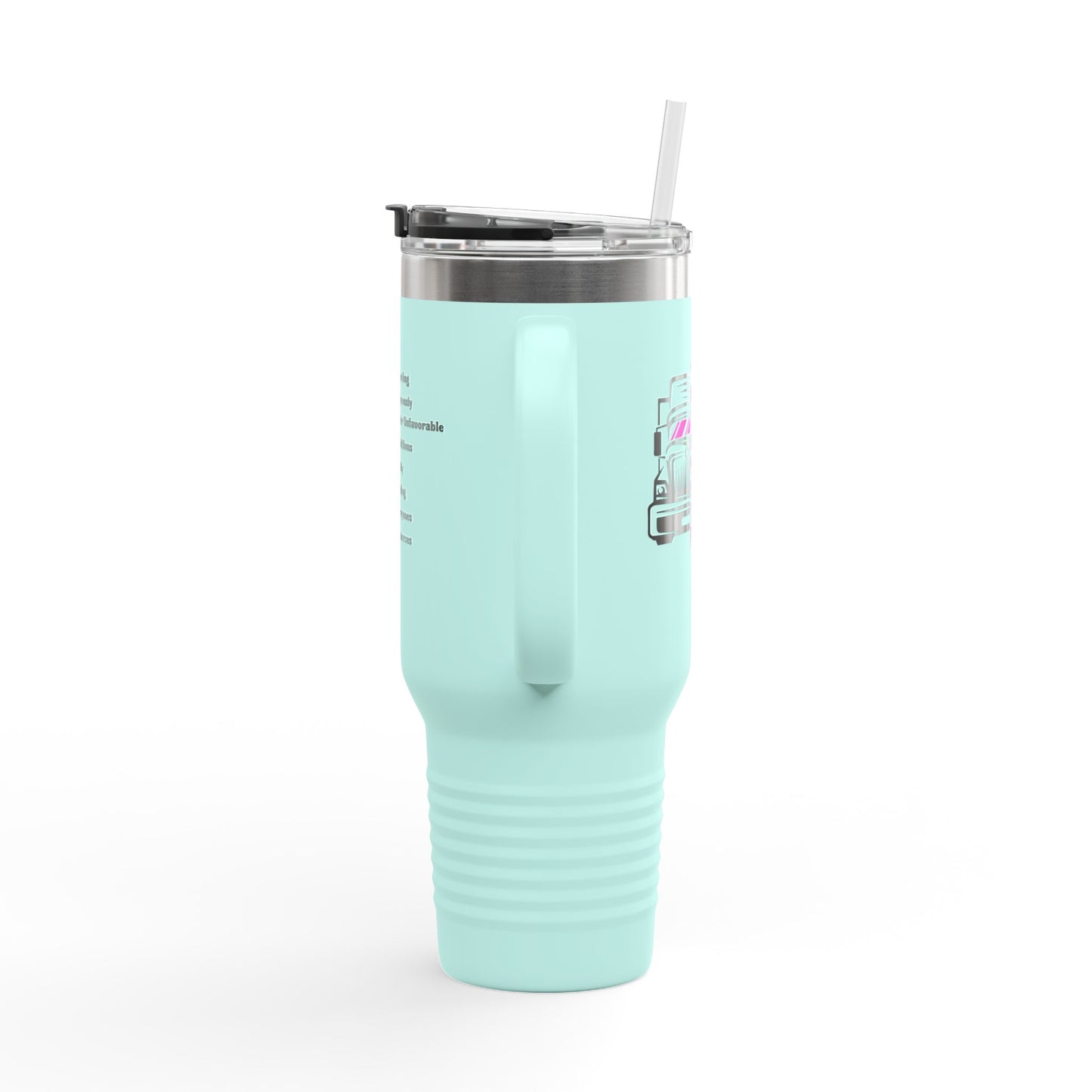 T.R.U.C.K.E.R. Insulated Travel Mug, 40oz - Stylish and Practical, Perfect for On-the-Go Coffee Lovers, Road Trips, Camping, Gift for Travelers, [...]