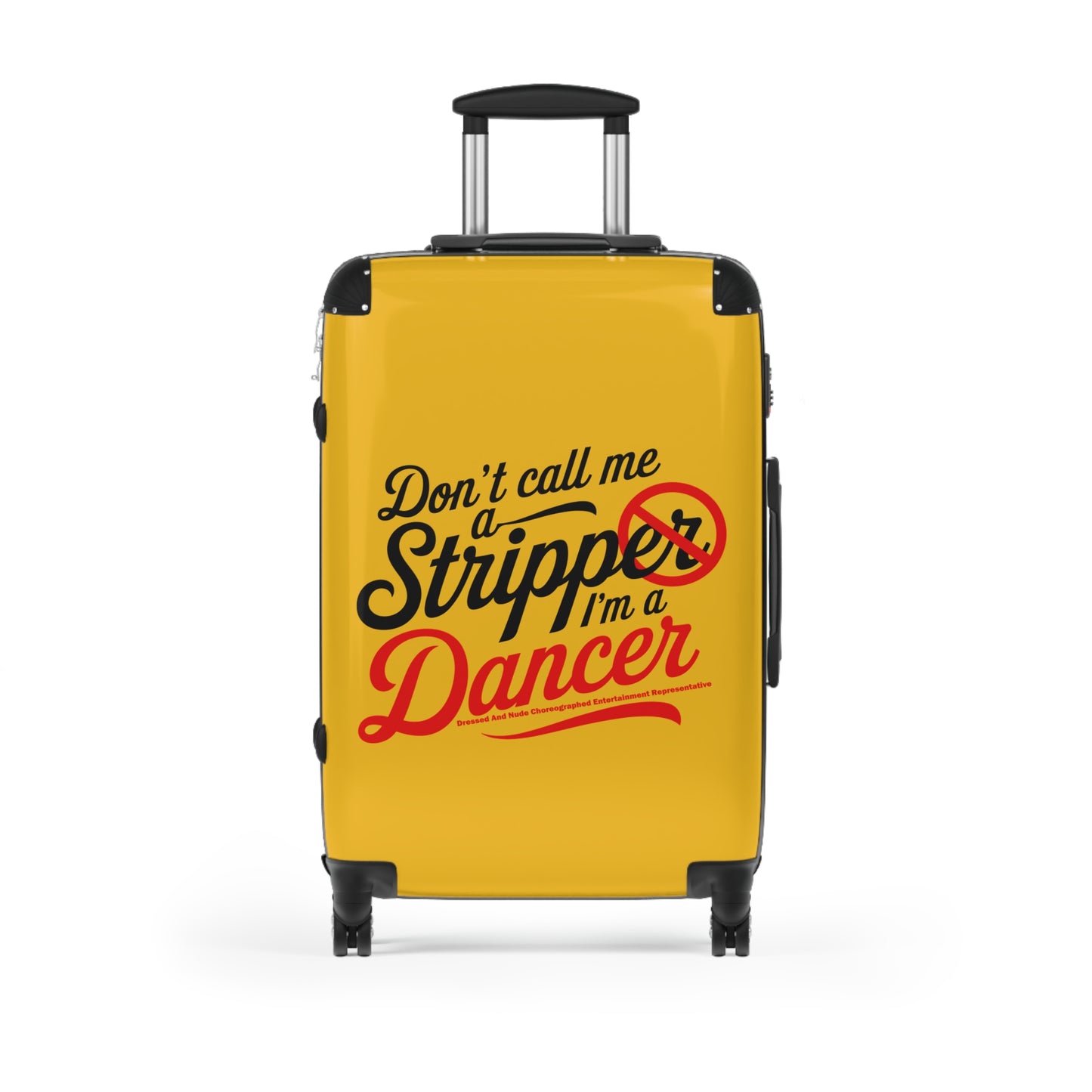 Stripper, Dancer Suitcase: Travel in Style, Bold Luggage for Adventurers, Perfect for Gifts, Dance Lovers, and Special Occasions