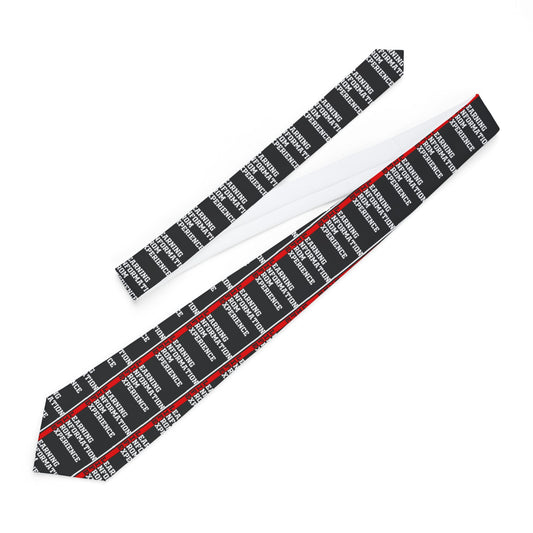 L.I.F.E. Stylish Necktie for Confident Professionals, Modern Accessory for Work, Gifts for Dad, Business Tie