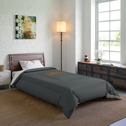 L.O.N.E.R.S. Comforter - Cozy Bedding for Introverts, Perfect for Home Decor, Gift for College Students, Year-Round Use