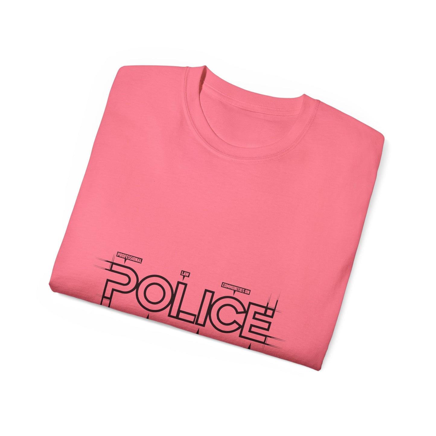 Unisex Police Statement Tee - Ultra Cotton T-Shirt for Everyday Style