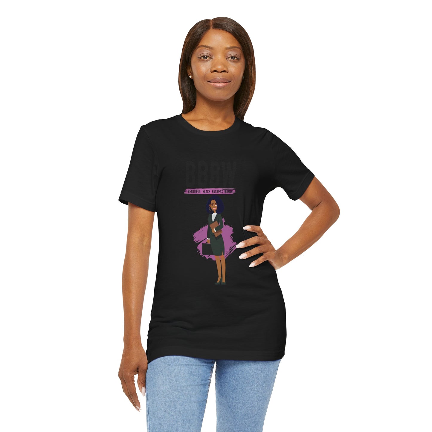 Empowering Black Beauty Short Sleeve Tee