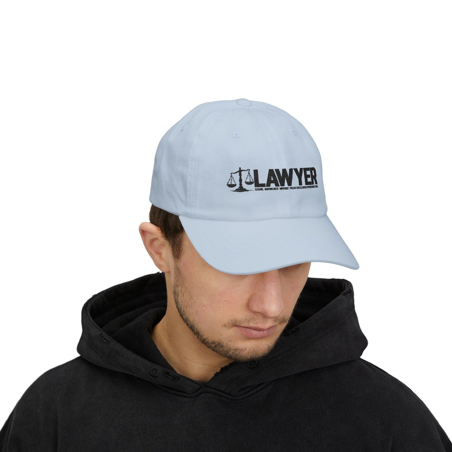 L.A.W.Y.E.R. Classic Dad Cap | Adjustable Hat for Legal Professionals | Gift for Lawyers, Law Students, Graduation, Father’s Day