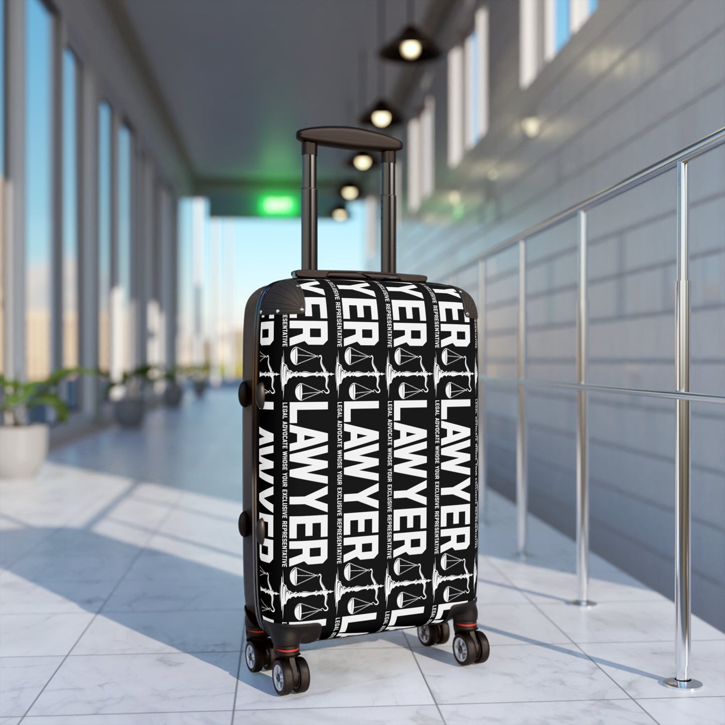 Stylish Lawyer Suitcase - Durable Travel Luggage for Attorneys, Attorney Gear, Professional Travel, Legal Gifts, Travel Essentials