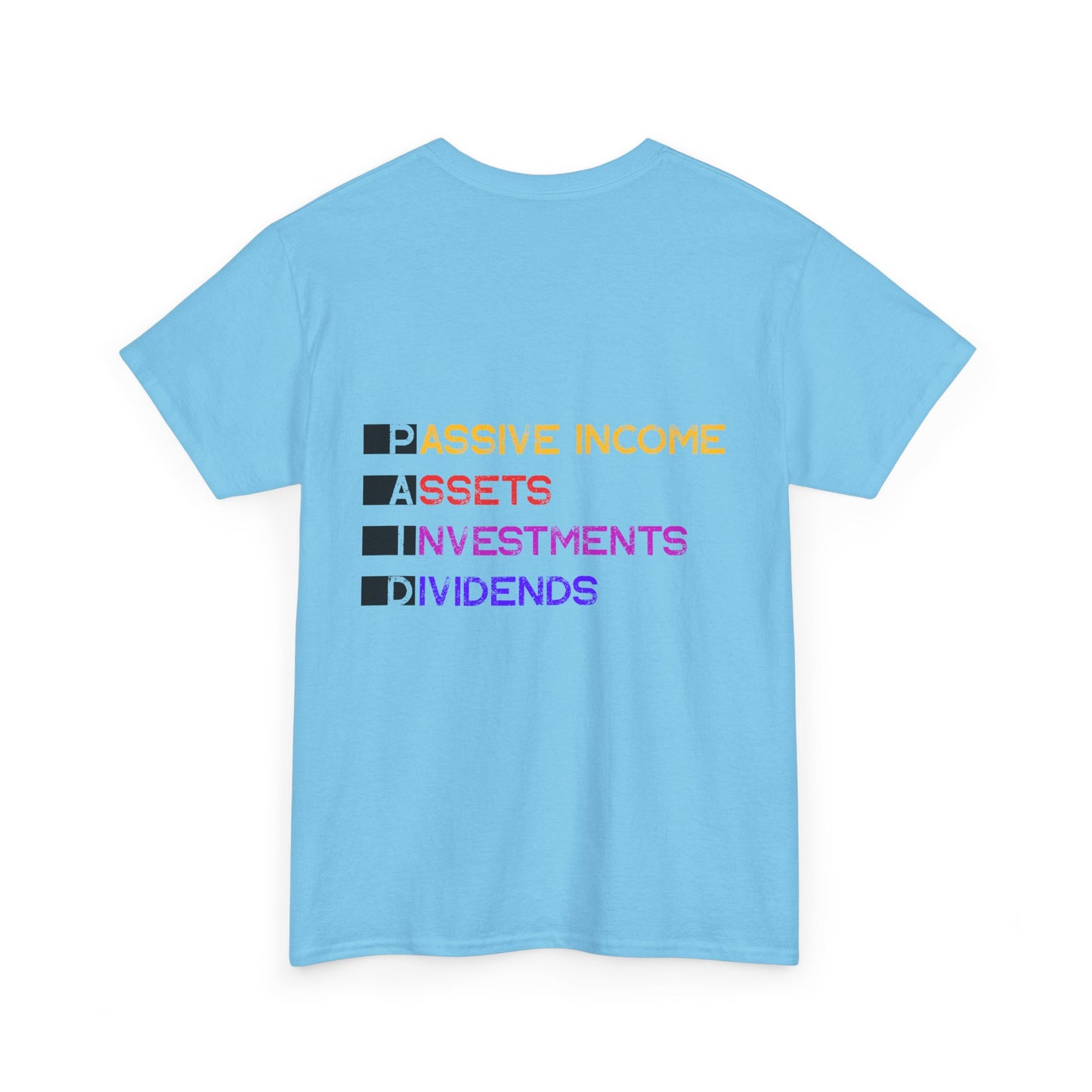 Get Paid Unisex Heavy Cotton Tee - Financial Freedom & Investment Motivation