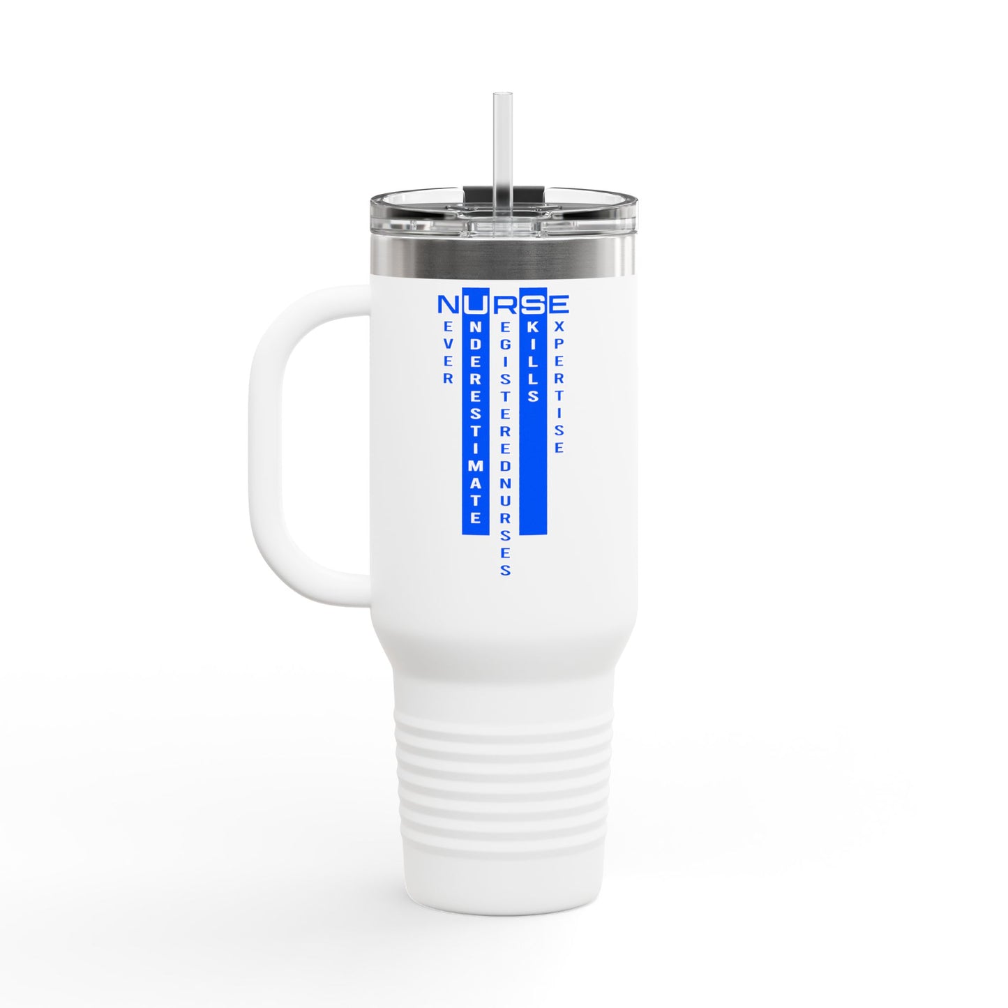 Nurse Insulated Travel Mug, 40oz - Perfect for Healthcare Workers, Gifts for Nurses, Coffee Mug, Doctor Appreciation