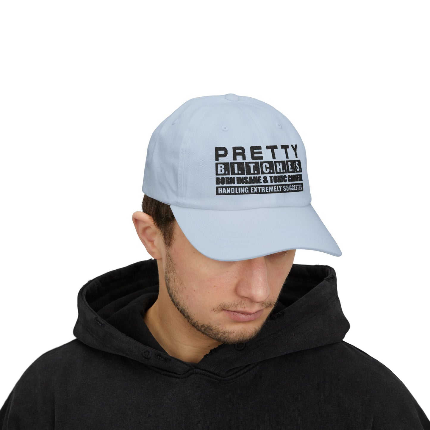 PrettyB.I.T.C.H.E.S.  Adjustable Hat, Cool Casual Accessory, Gift for Friends, Trendy Baseball Cap