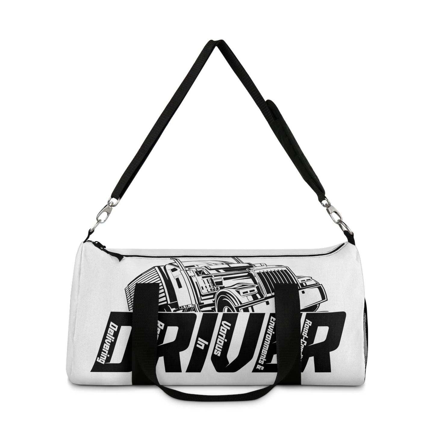 D.R.I.V.E.R. Duffel Bag | Travel Gym Bag, Sports Bag, Workout Tote, Truck Driver Gift, Personalized Luggage