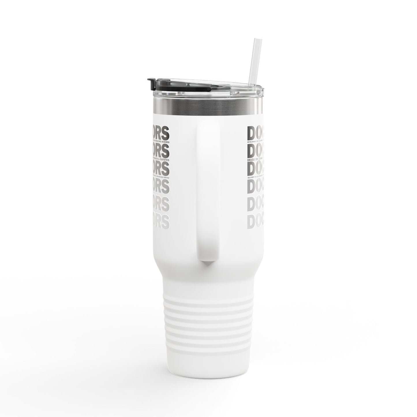 D.O.C.T.O.R.S. Doctors Insulated Travel Mug, 40oz – Perfect for Medical Professionals, Coffee Lovers, Gifts for Graduations, Doctor Appreciation