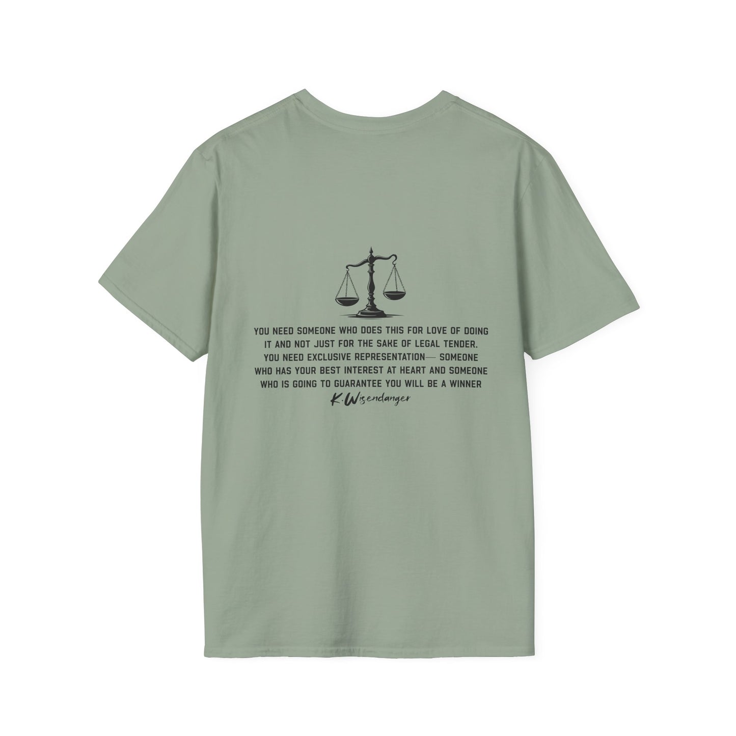 L.A.W.Y.E.R. Unisex Softstyle T-Shirt