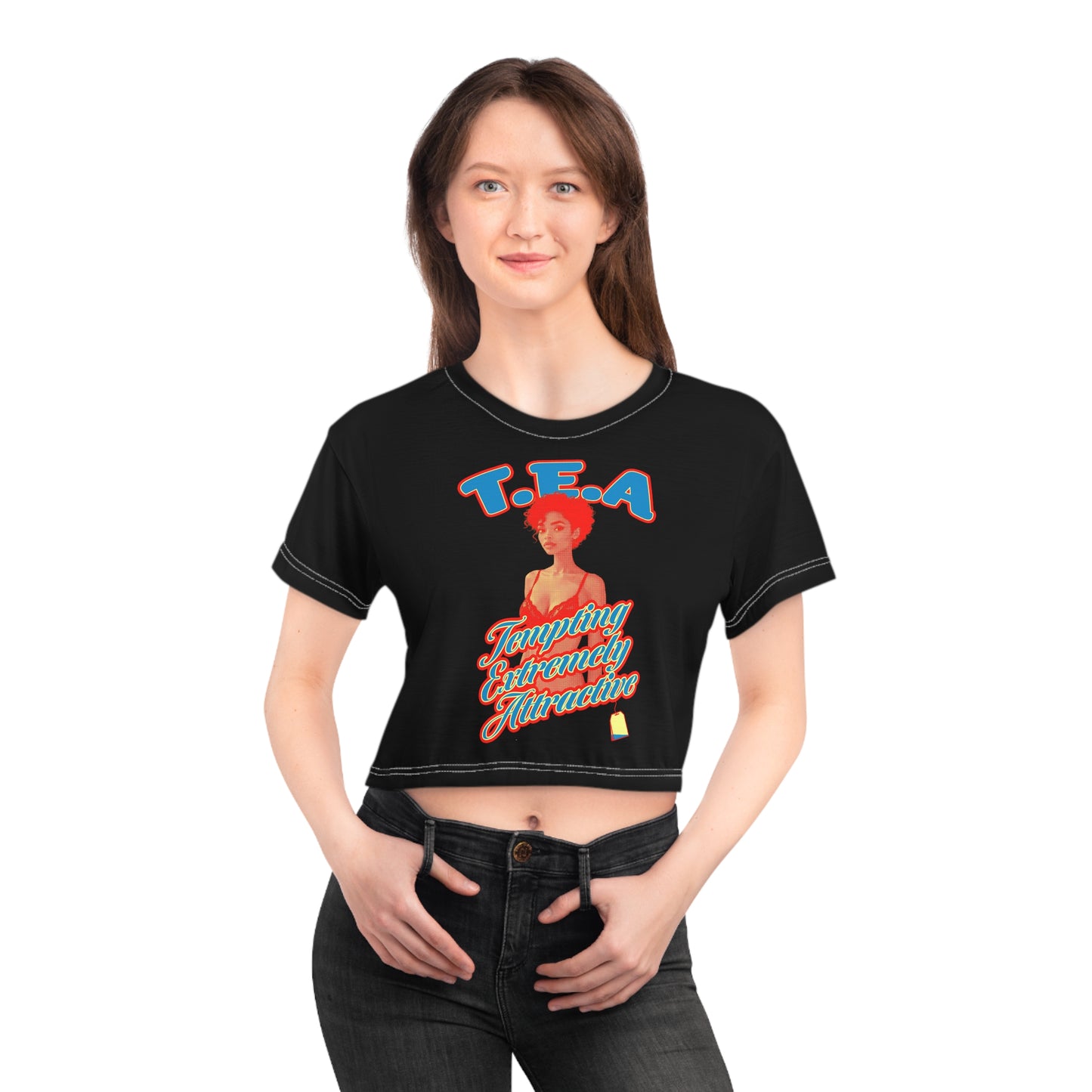 Body T.E.A. Trendy Crop Tee with Bold Design | Casual Streetwear | Perfect for Summer Festivals, Parties, and Everyday Style | Gift for Fashion [...]