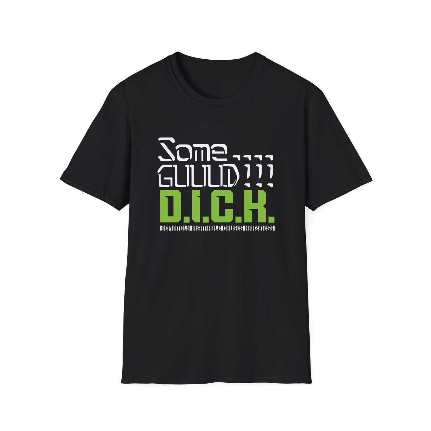 GUUUD! D.I.C.K. Casual Wear, Gift for Gamers, Unisex T-Shirt, Video Game Apparel, Birthday Gift