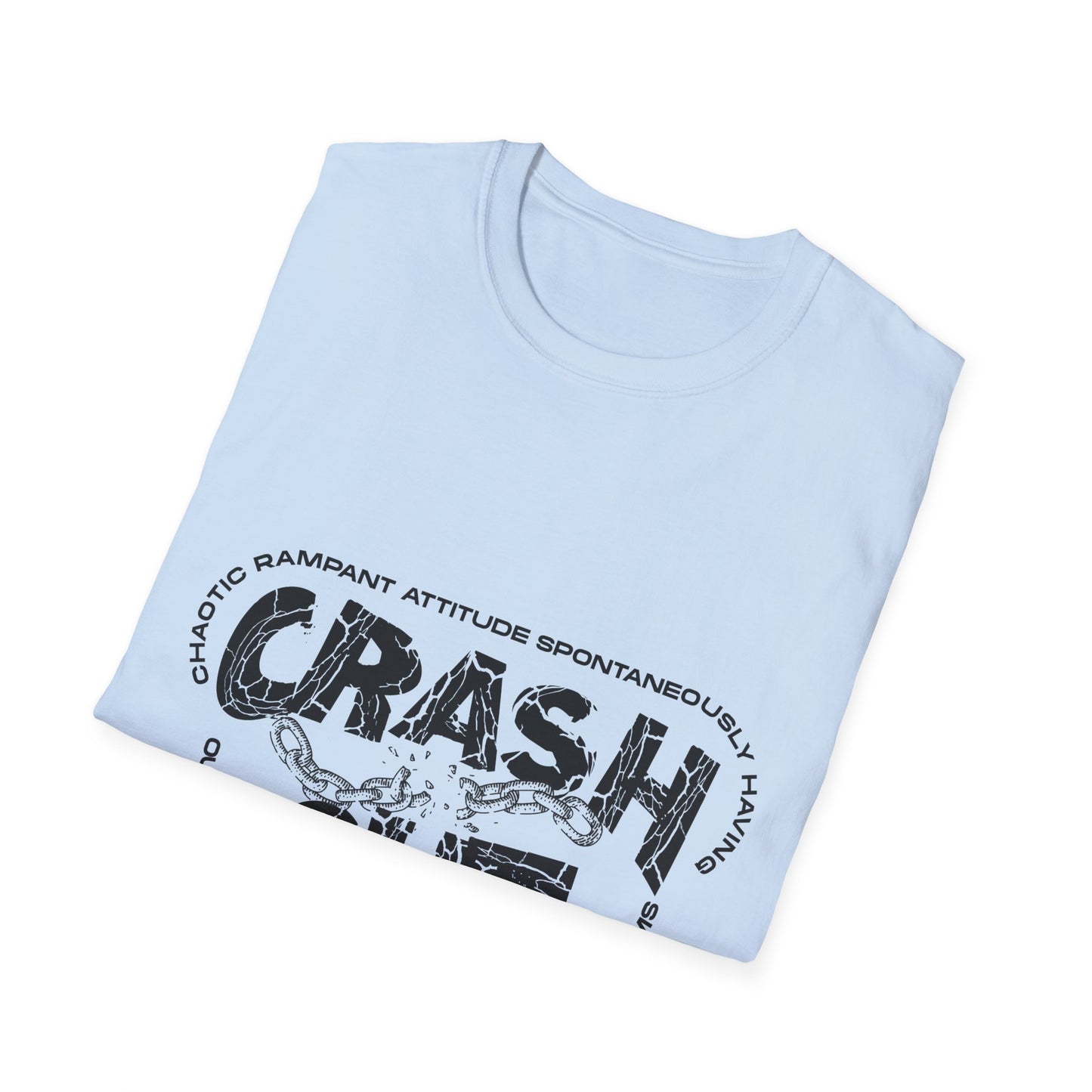 C.R.A.S.H. O.U.T. Unisex T-Shirt - Relaxed Style for Casual Days, Perfect for Everyday Wear, Gift Idea for Friends, Great for Lounging, Summer [...]