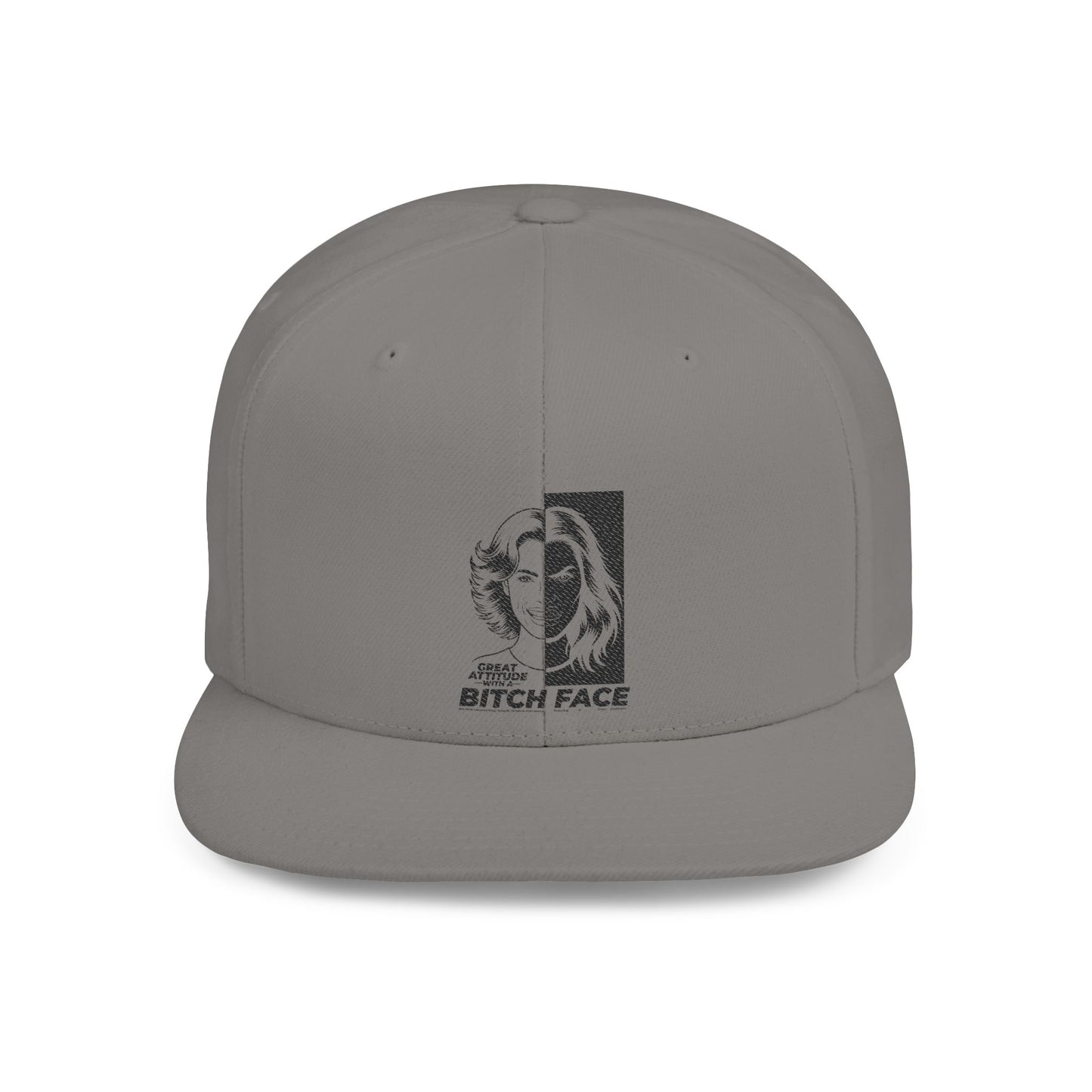 B.I.T.C.H. F.A.C.E. Snapback Hat, Funny Hats, Party Accessories, Trendy Headwear, Gift for Her, Fashionable Cap