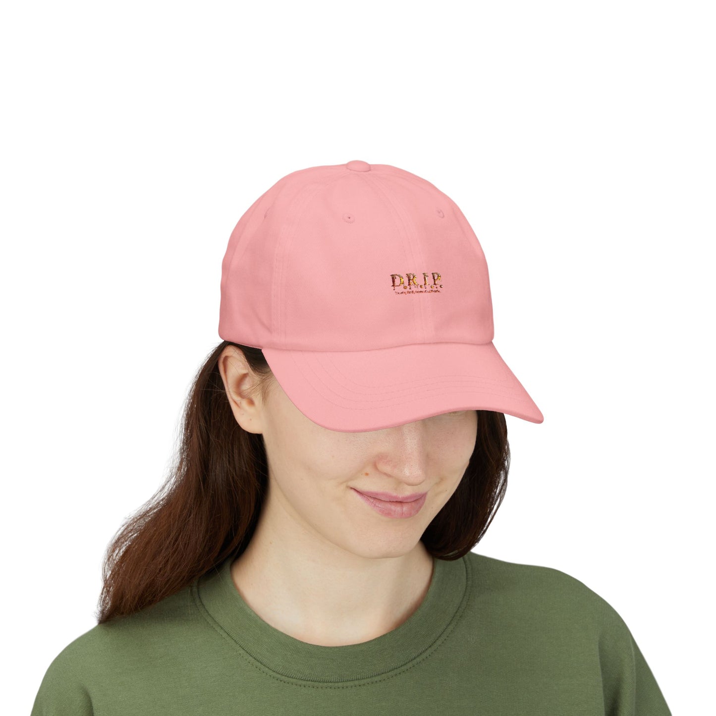 D.R.I.P. (Dressing Real Impressive & Pristine) Classic Dad Cap - Stylish Casual Hat for Everyday,