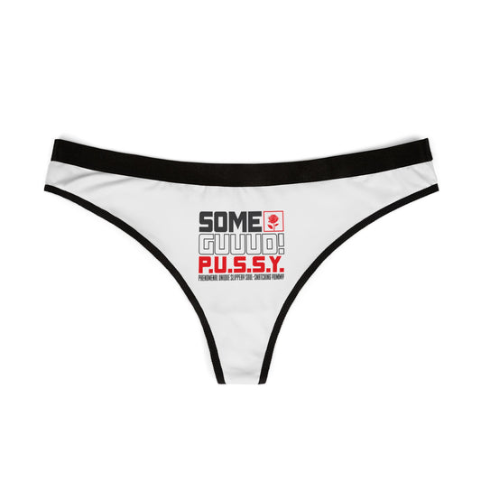 GUUD P.U.S.S.Y. Sassy Women's Thongs, Funny Underwear, Cheeky Gifts, Playful Lingerie, Party Essentials, Everyday Comfort, Unique Bridal Shower Favors