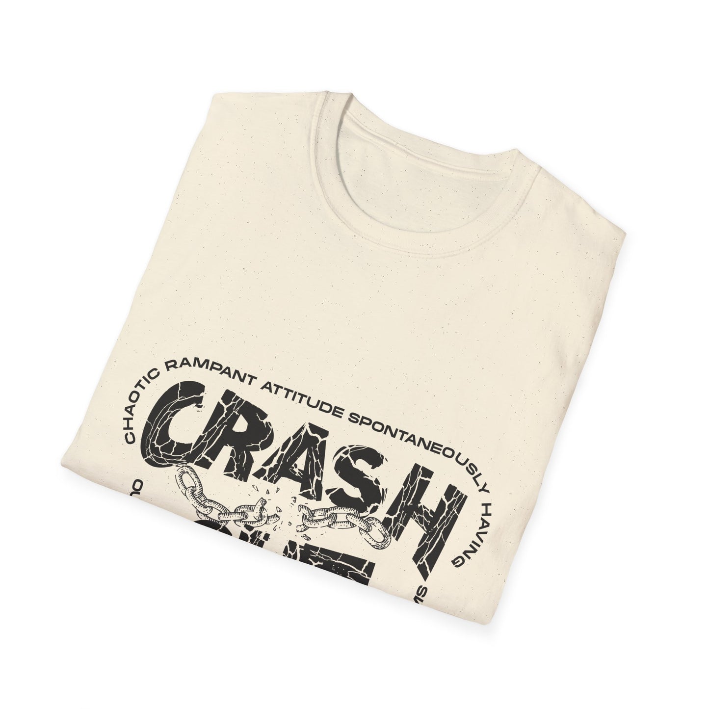C.R.A.S.H. O.U.T. Unisex T-Shirt - Relaxed Style for Casual Days, Perfect for Everyday Wear, Gift Idea for Friends, Great for Lounging, Summer [...]